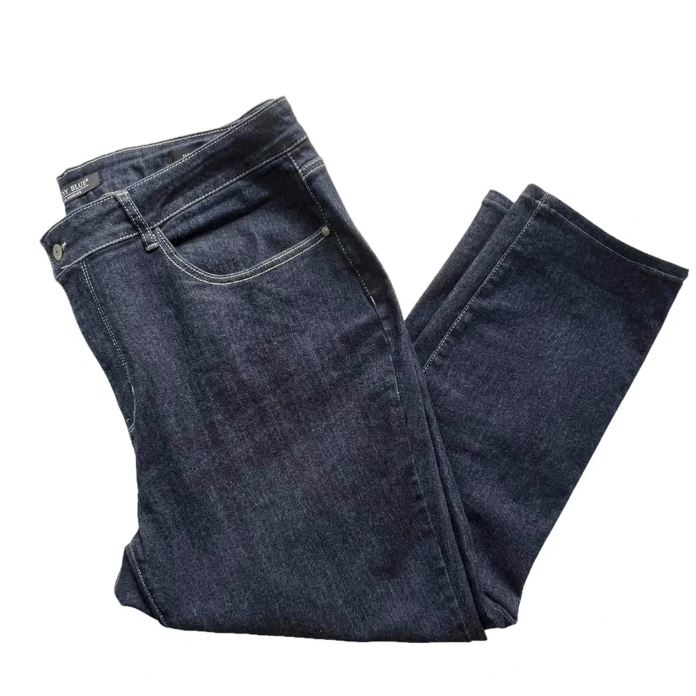 Judy Blue High Rise Dark Rinse Mom Jean | 20W_4